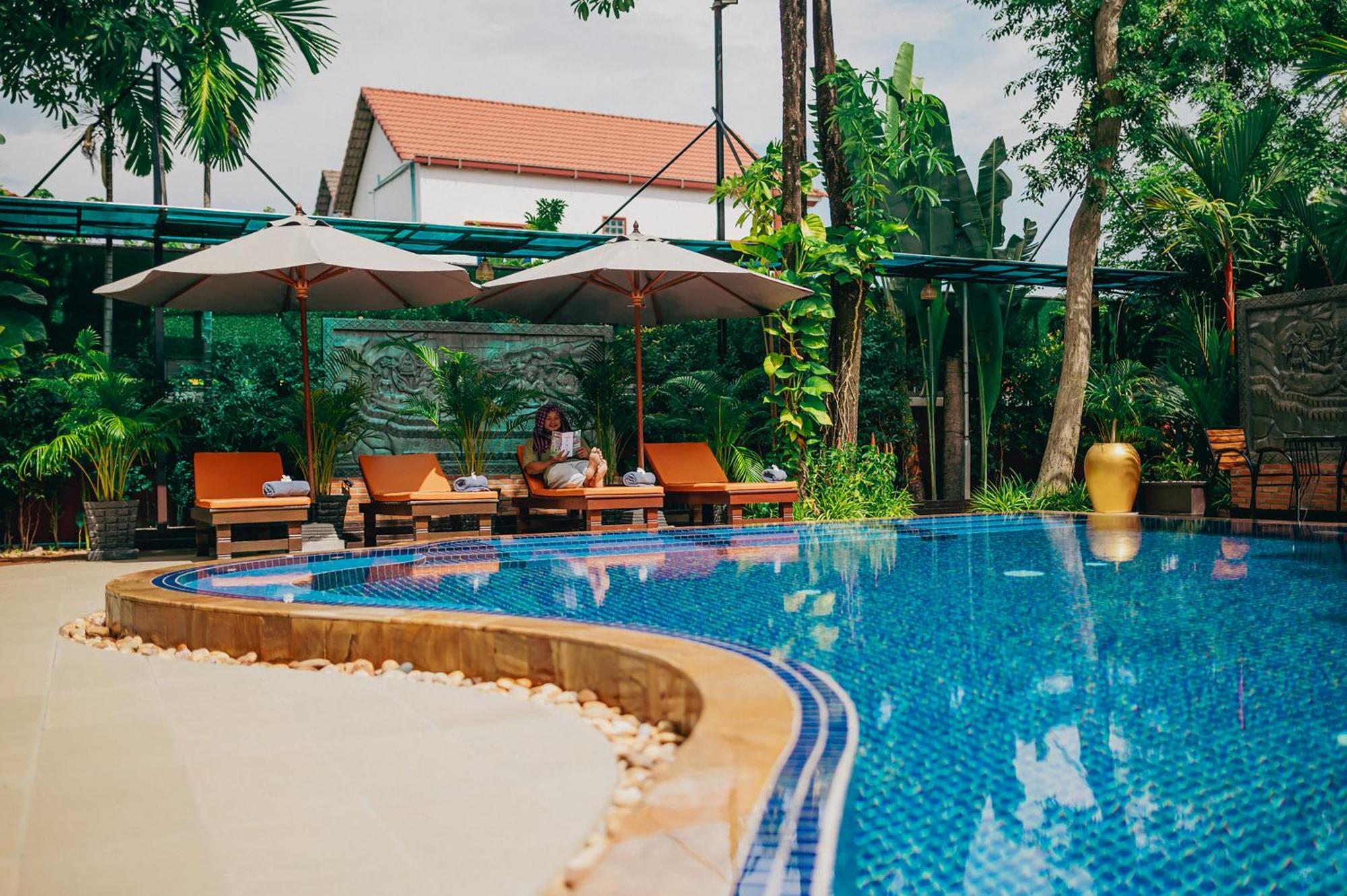 Hotel Ravady D'Angkor Ciudad de Siem Riep Exterior foto